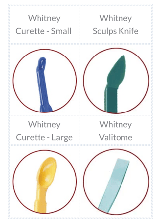 Sterile and Non-Sterile curettes Sterile and Non-Sterile curettes